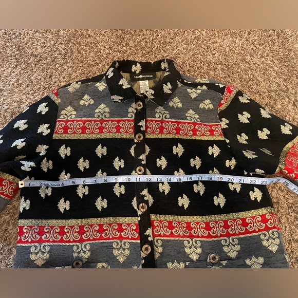 Vintage Fleur De Lis Sag Harbor Jacket - Picture 3 of 10